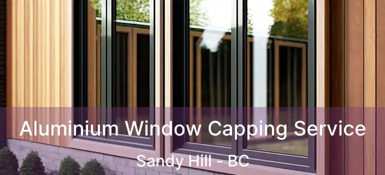  Aluminium Window Capping Service Sandy Hill - BC