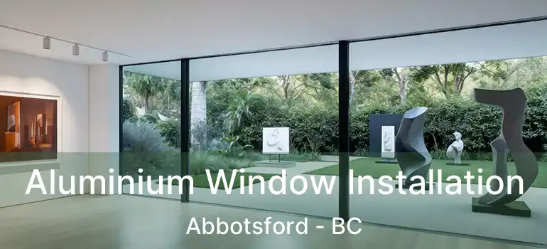  Aluminium Window Installation Abbotsford - BC