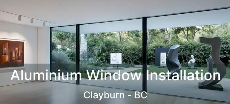  Aluminium Window Installation Clayburn - BC