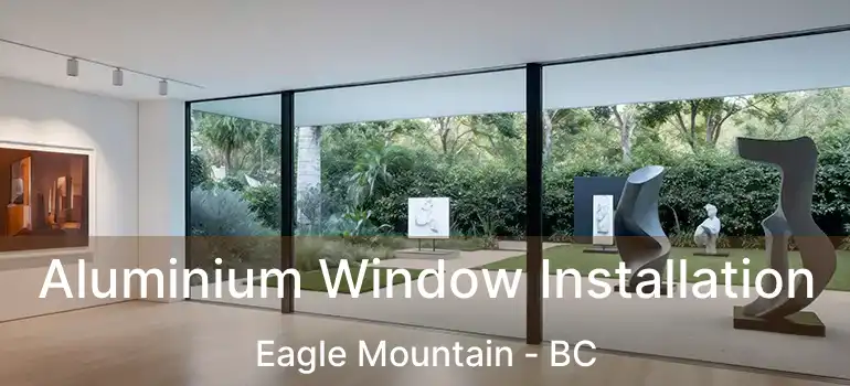  Aluminium Window Installation Eagle Mountain - BC