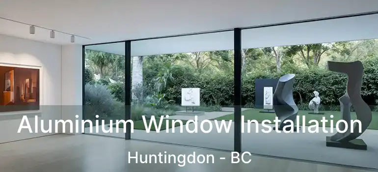  Aluminium Window Installation Huntingdon - BC