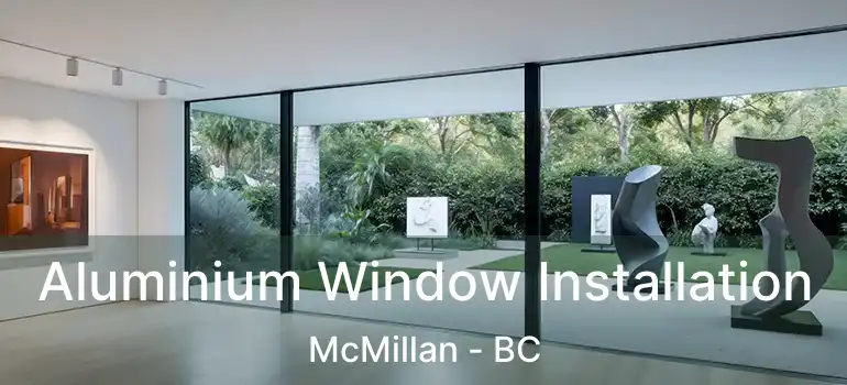  Aluminium Window Installation McMillan - BC