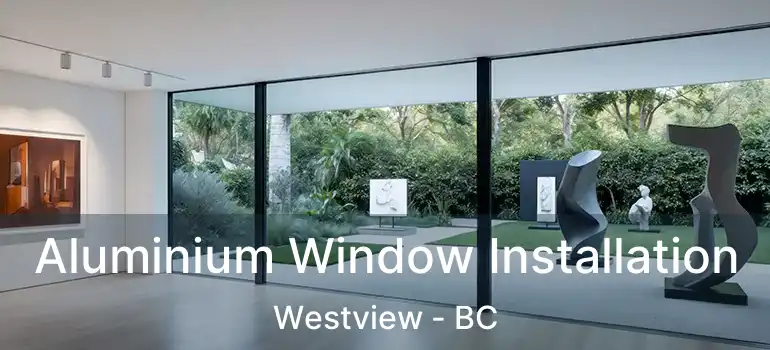  Aluminium Window Installation Westview - BC