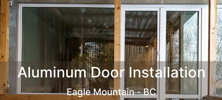  Aluminum Door Installation Eagle Mountain - BC
