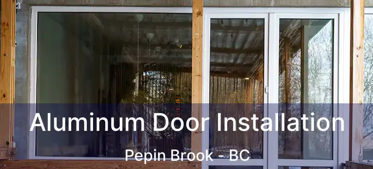  Aluminum Door Installation Pepin Brook - BC