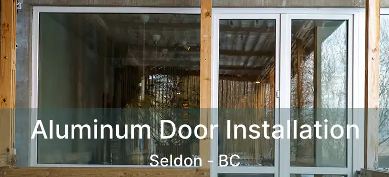  Aluminum Door Installation Seldon - BC