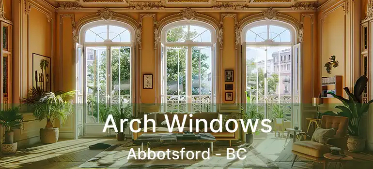  Arch Windows Abbotsford - BC