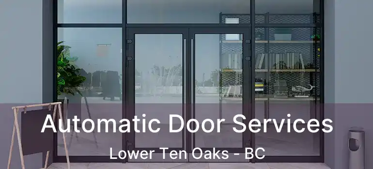  Automatic Door Services Lower Ten Oaks - BC