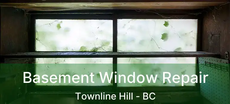  Basement Window Repair Townline Hill - BC