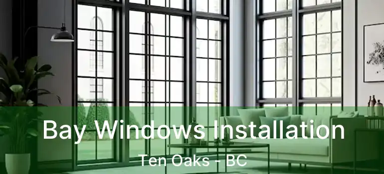  Bay Windows Installation Ten Oaks - BC