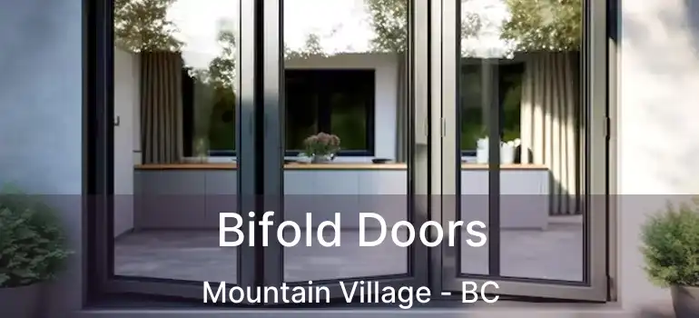  Bifold Doors Mountain Village - BC