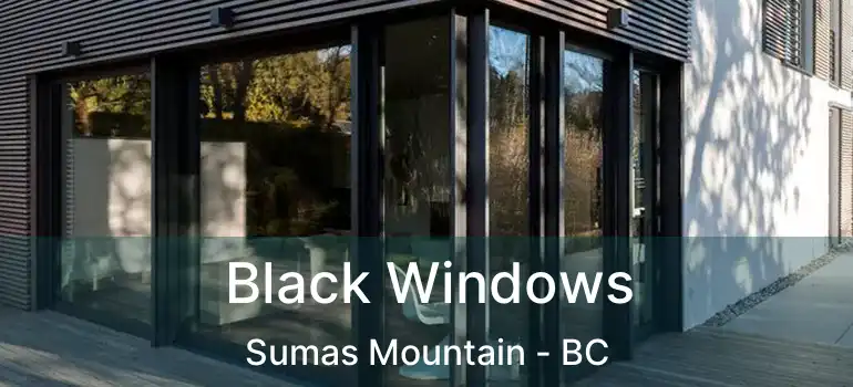  Black Windows Sumas Mountain - BC