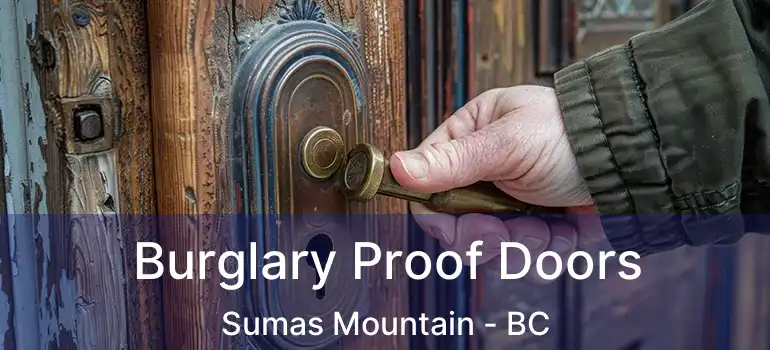  Burglary Proof Doors Sumas Mountain - BC