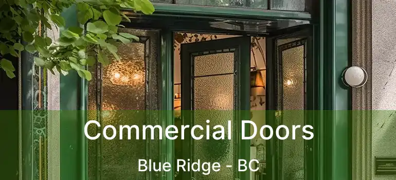  Commercial Doors Blue Ridge - BC