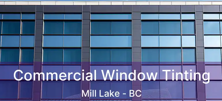  Commercial Window Tinting Mill Lake - BC