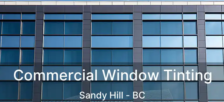 Commercial Window Tinting Sandy Hill - BC