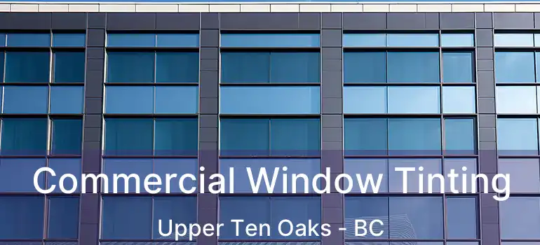  Commercial Window Tinting Upper Ten Oaks - BC