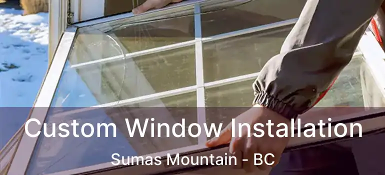  Custom Window Installation Sumas Mountain - BC