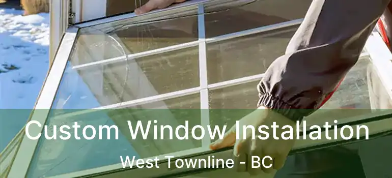  Custom Window Installation West Townline - BC