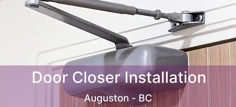  Door Closer Installation Auguston - BC