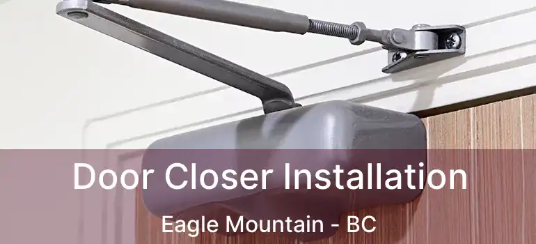  Door Closer Installation Eagle Mountain - BC