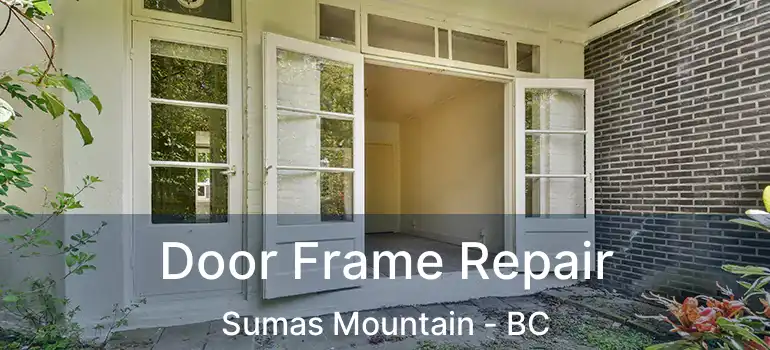  Door Frame Repair Sumas Mountain - BC