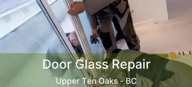  Door Glass Repair Upper Ten Oaks - BC