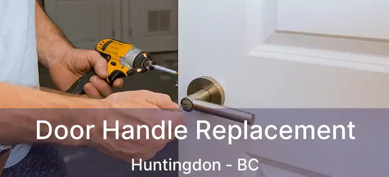  Door Handle Replacement Huntingdon - BC
