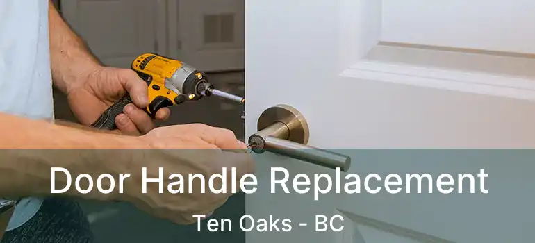  Door Handle Replacement Ten Oaks - BC