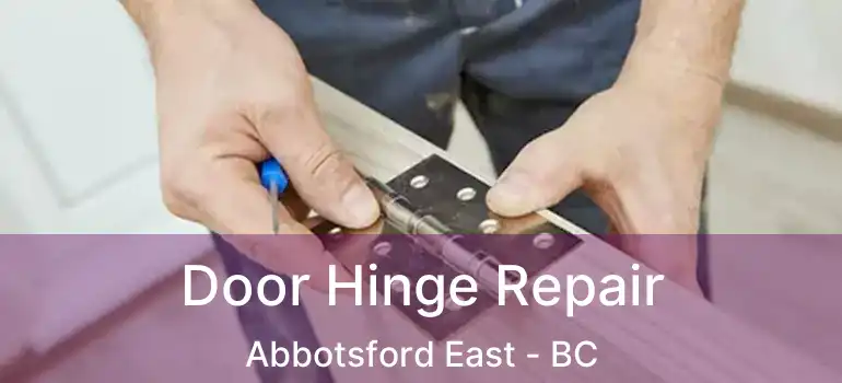  Door Hinge Repair Abbotsford East - BC
