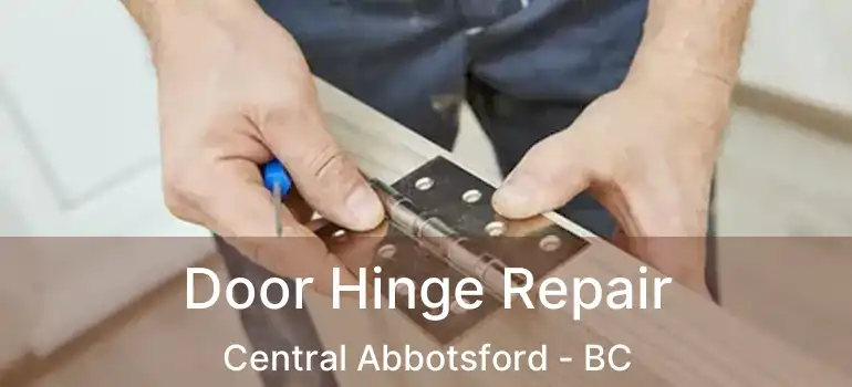  Door Hinge Repair Central Abbotsford - BC