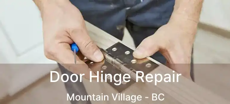 Door Hinge Repair Mountain Village - BC
