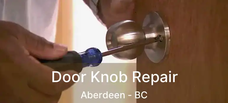  Door Knob Repair Aberdeen - BC