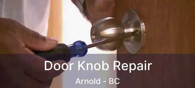  Door Knob Repair Arnold - BC
