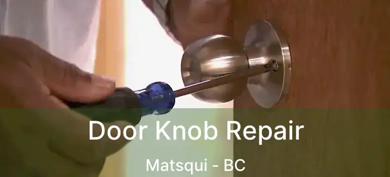  Door Knob Repair Matsqui - BC