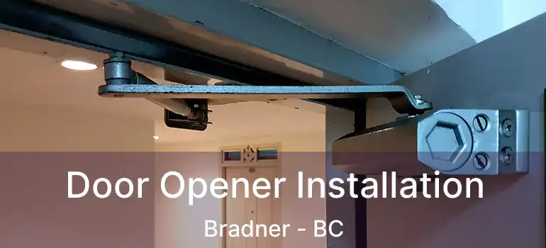  Door Opener Installation Bradner - BC