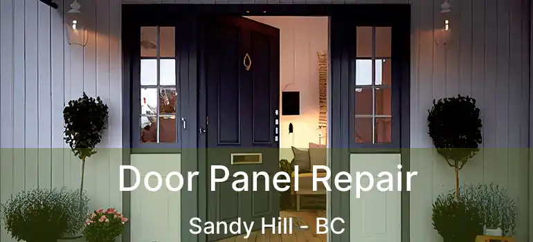  Door Panel Repair Sandy Hill - BC