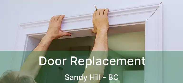  Door Replacement Sandy Hill - BC