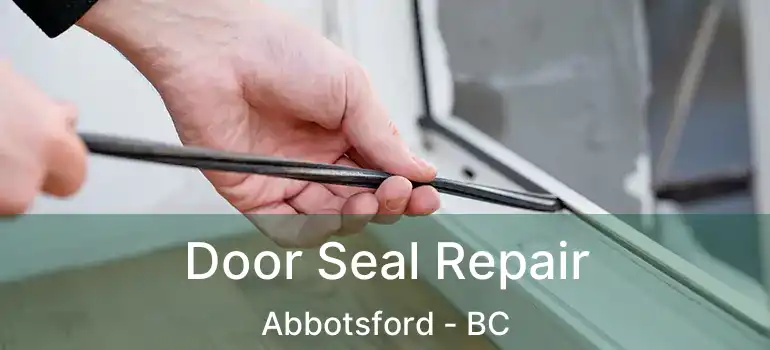  Door Seal Repair Abbotsford - BC