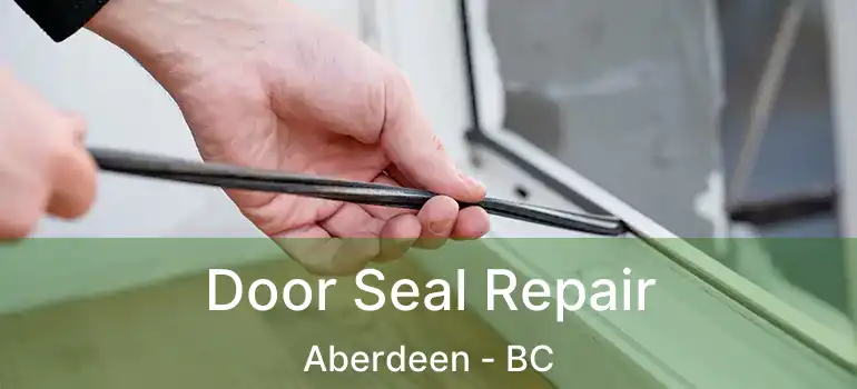  Door Seal Repair Aberdeen - BC
