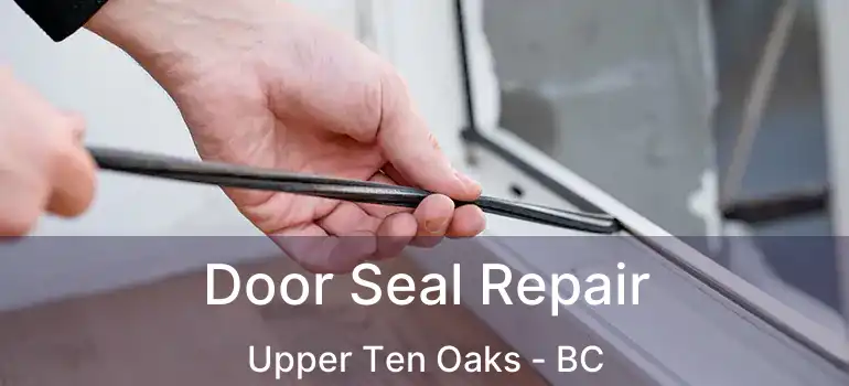  Door Seal Repair Upper Ten Oaks - BC