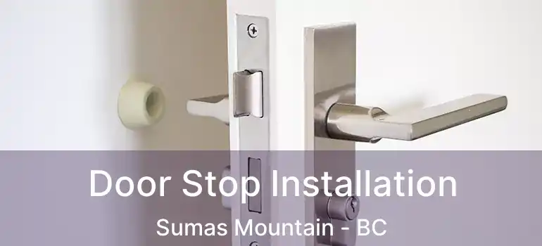 Door Stop Installation Sumas Mountain - BC
