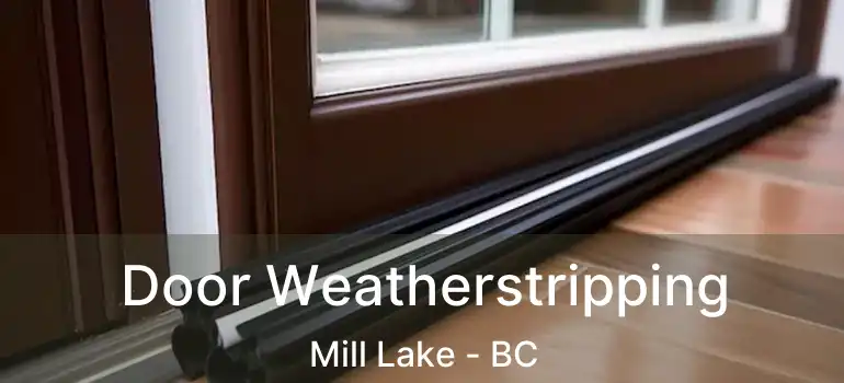  Door Weatherstripping Mill Lake - BC