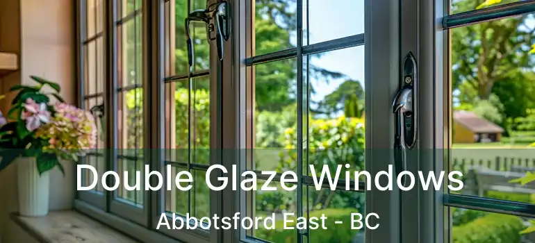  Double Glaze Windows Abbotsford East - BC