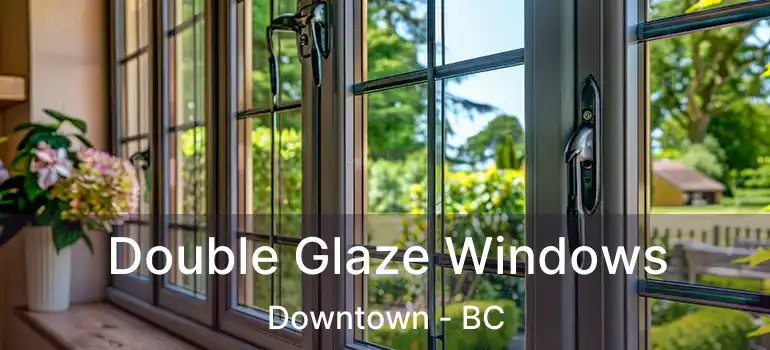  Double Glaze Windows Downtown - BC