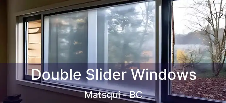  Double Slider Windows Matsqui - BC