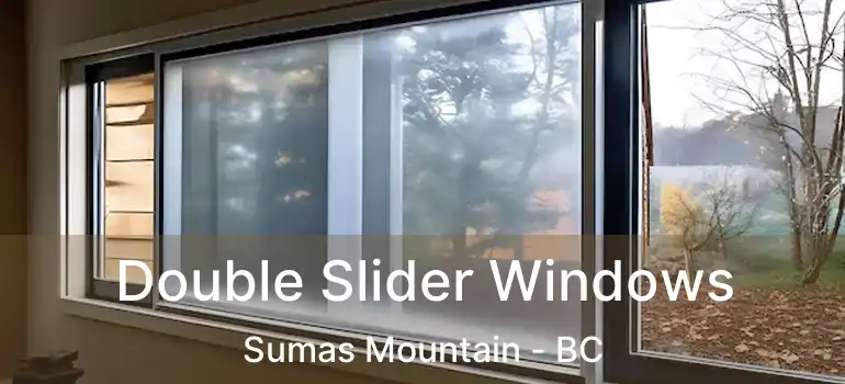  Double Slider Windows Sumas Mountain - BC