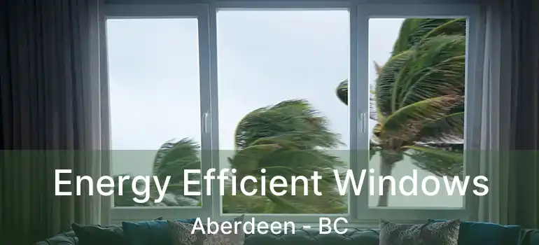  Energy Efficient Windows Aberdeen - BC