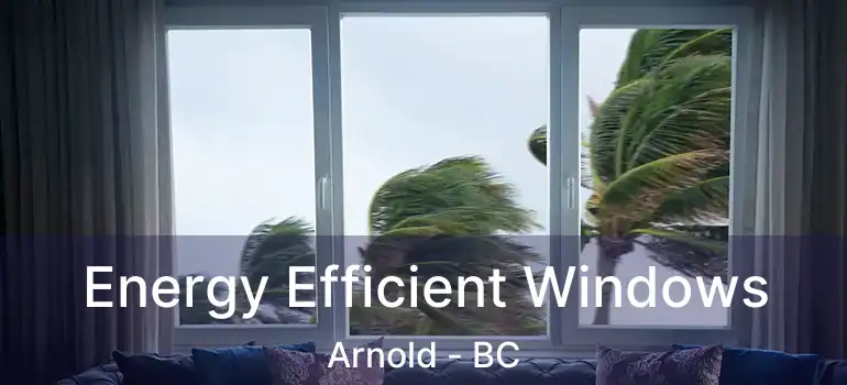  Energy Efficient Windows Arnold - BC