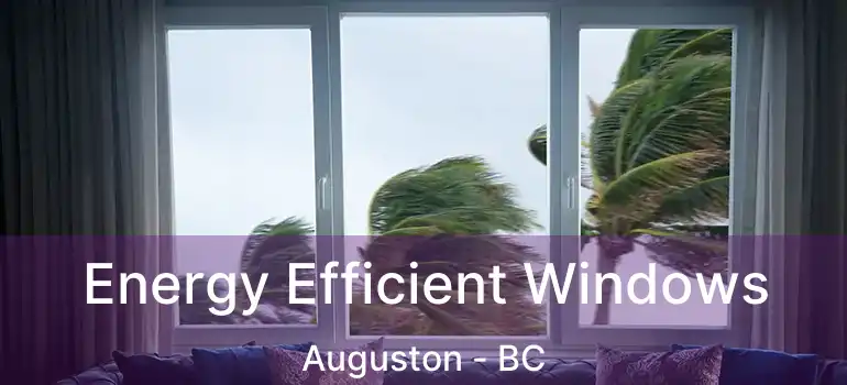  Energy Efficient Windows Auguston - BC